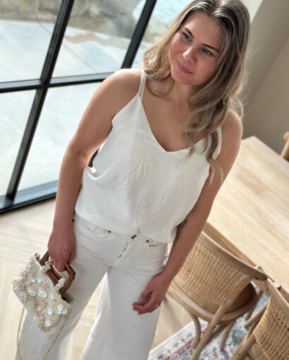 My Essential Wardrobe Silk Strap Top