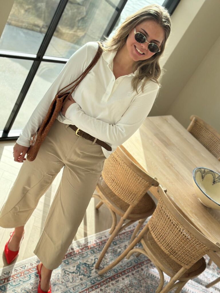 My Essential Wardrobe Cindy Pants Feather Beige