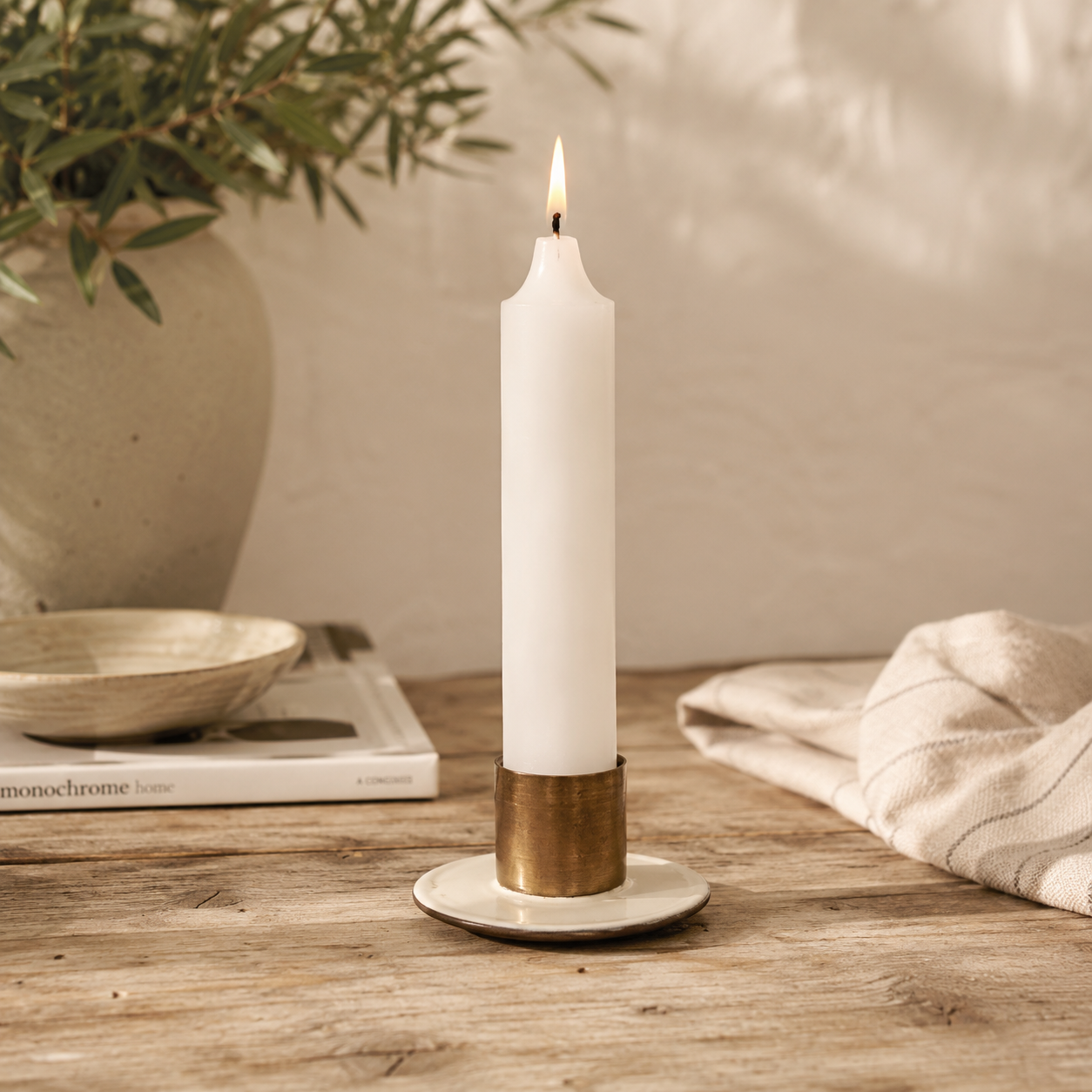 IB Laursen Lysestake til 3,8 cm ( tykkere) Stearinlys
