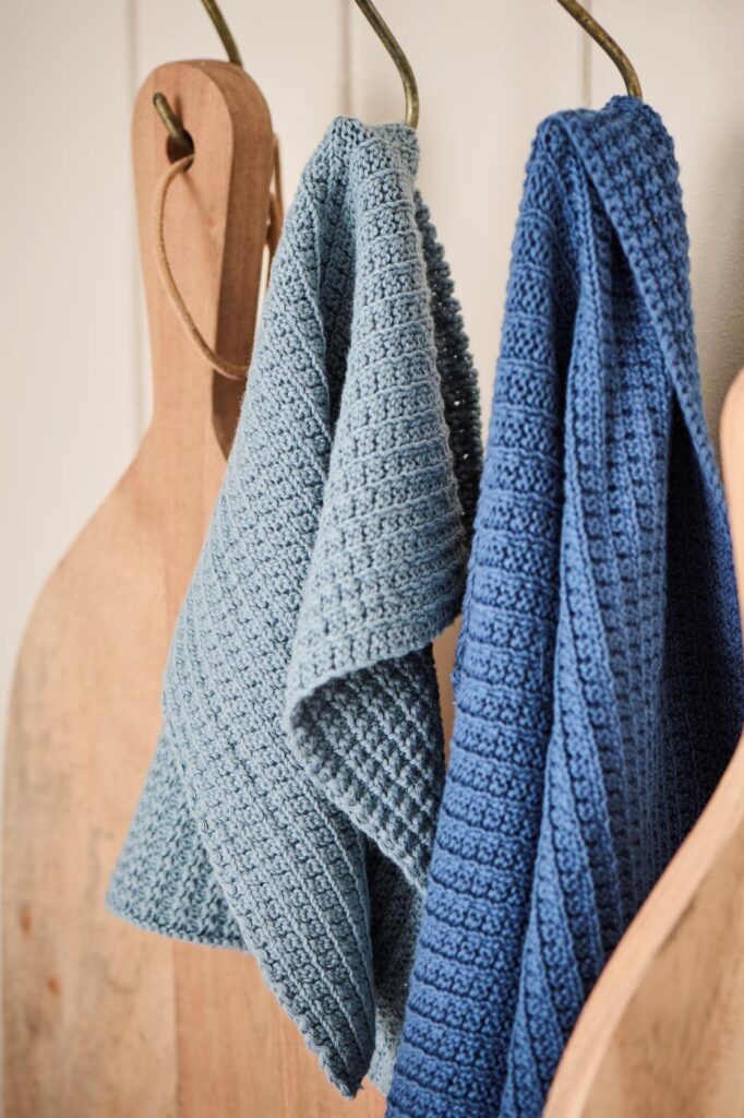 Ib Laursen Kjøkkenklut Støvblå