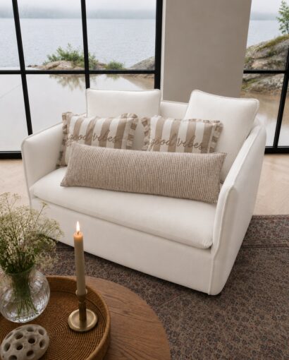 IB Laursen Loungepute Natur – 40x80 cm