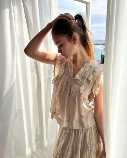 Neo Noir Jayla Voile Top