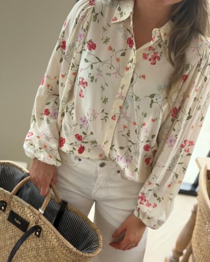 YAS Asina Shirt Pristine/Botalia