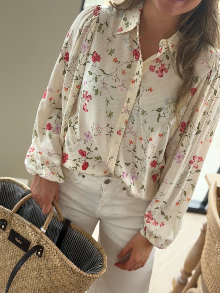 YAS Asina Shirt Pristine/Botalia