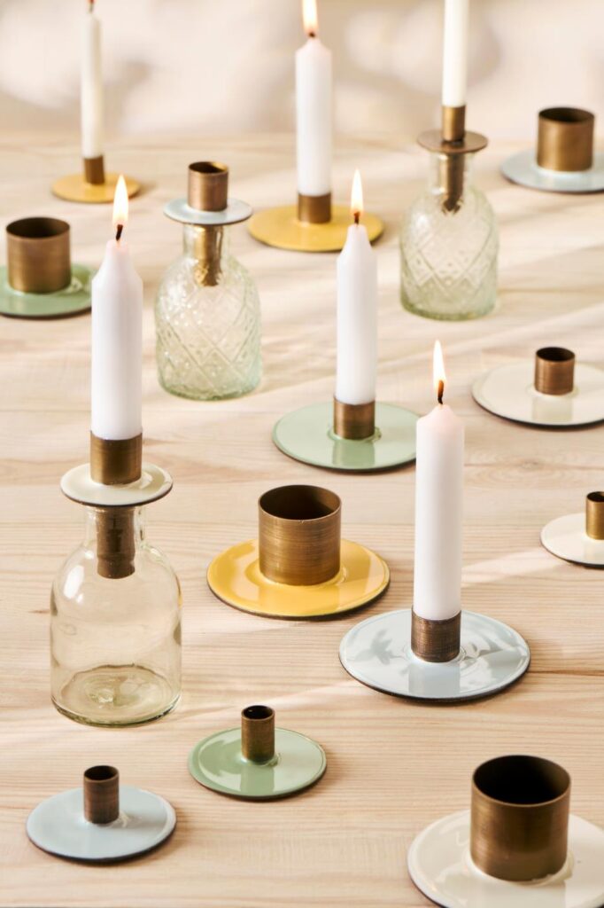 Ib Laursen Lysestake Butter Cream 1,3cm