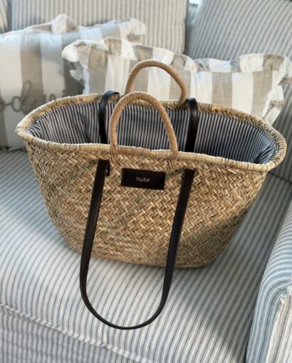 Nohr Thale Stor Veske Sjøgress – Romslig veske i naturmateriale