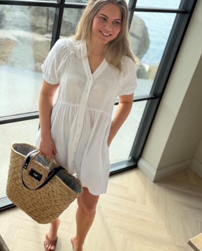 Urban Pioneers Leontine Kjole White