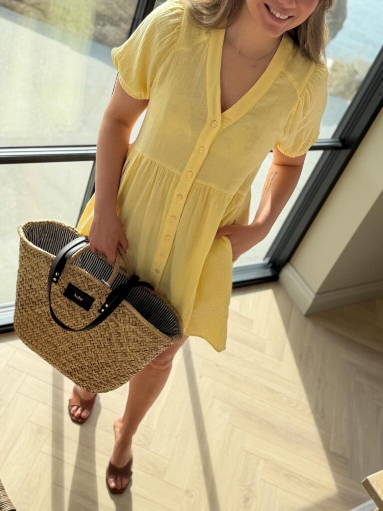 Urban Pioneers Leontine Dress Pastel Yellow