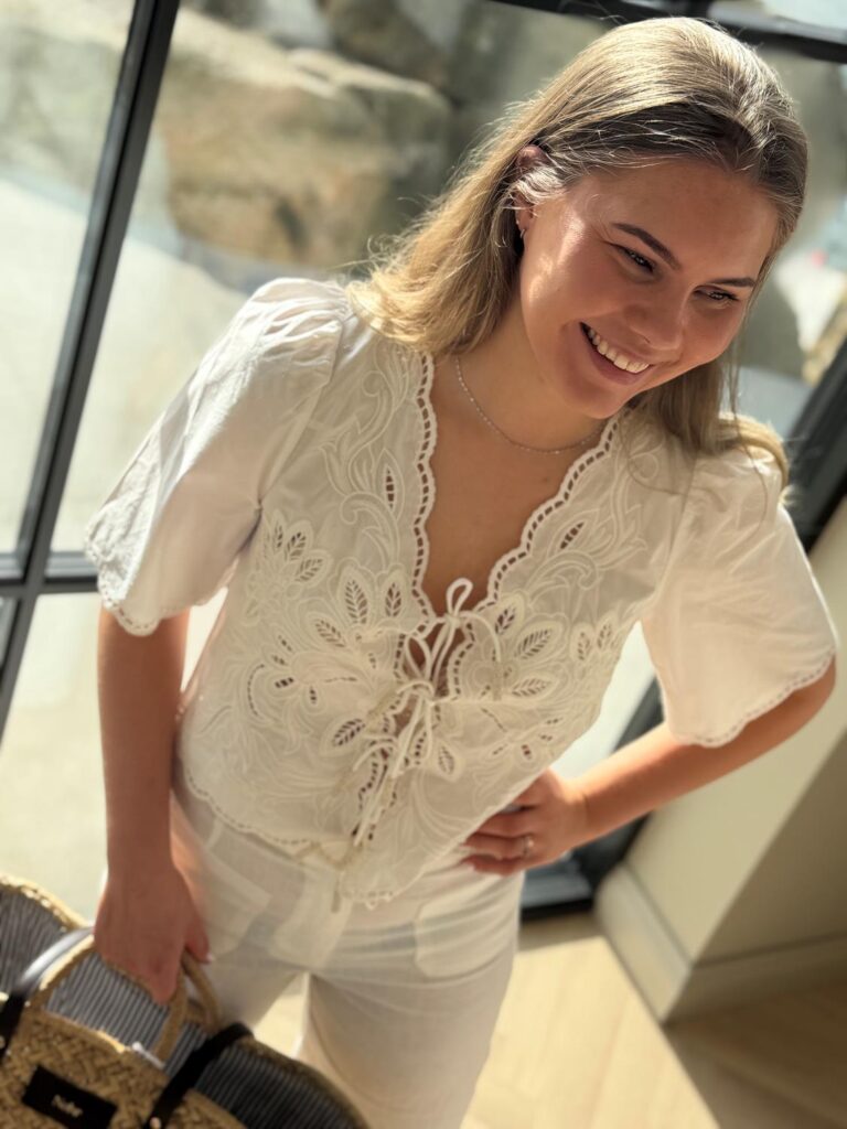 Scarlett Poppies Vinetta Top Papyrus