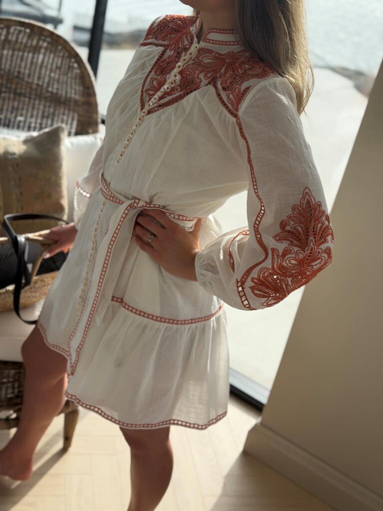 Scarlett Poppies Verena Dress Burnt Orange