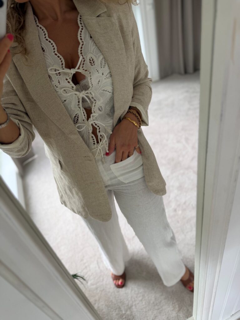 My Essential Wardrobe Lavita Blazer – Linblazer dame