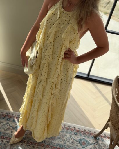 YAS Finillo Halterneck Long Dress – Lang kjole med halterneck