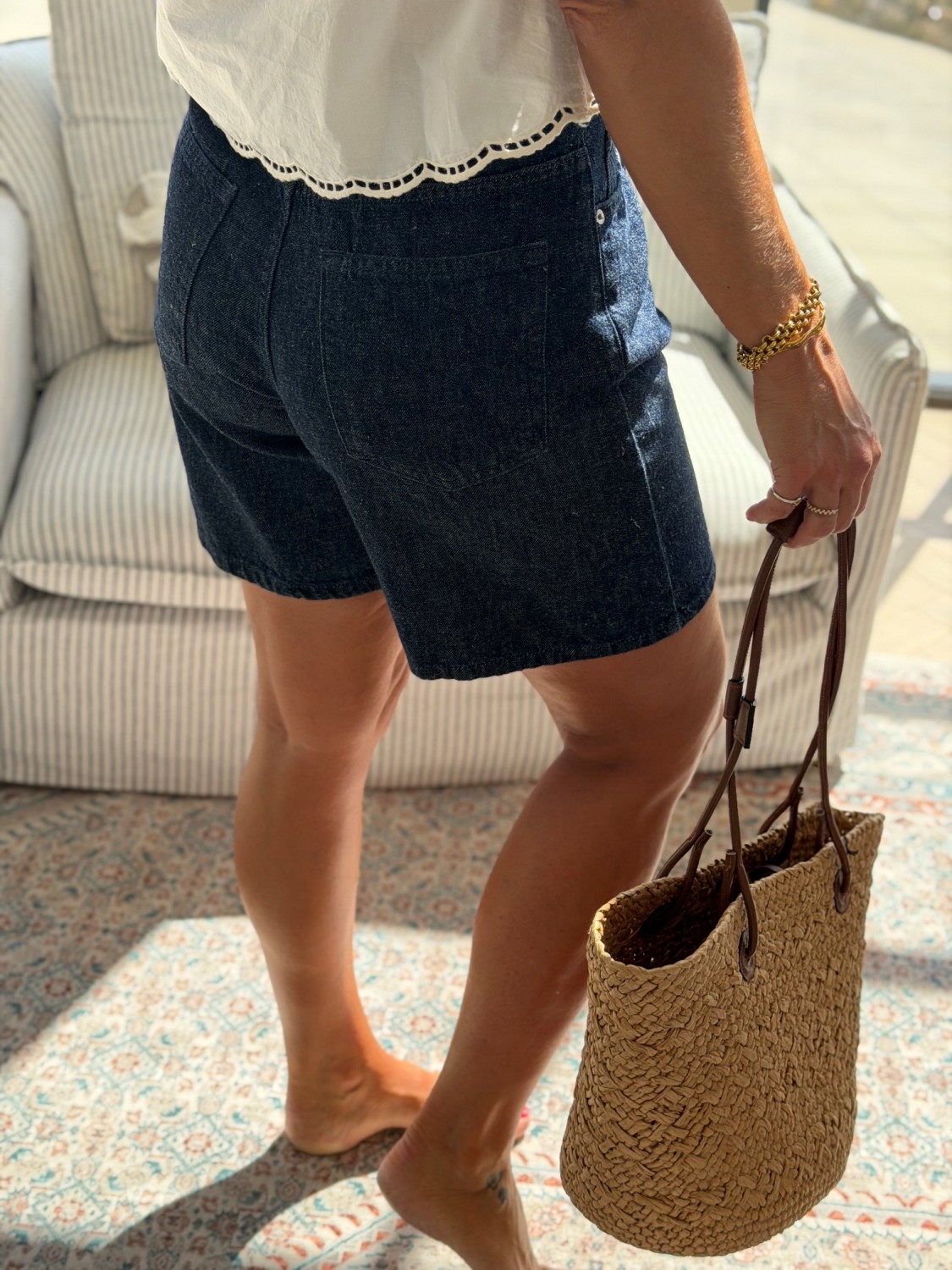 Selected Wind Hanny Denim Shorts -Denimshorts dame