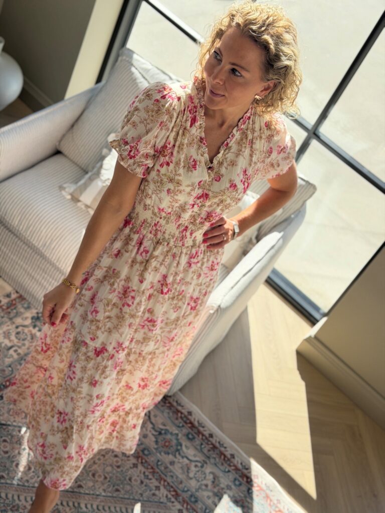 Neo Noir Kanza Flower Rose Dress – Sommerkjole til alle anledninger