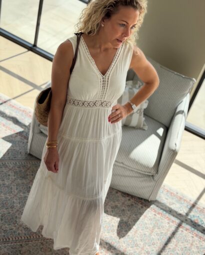 YAS Anini Ankle Dress - Sommerkjole dame