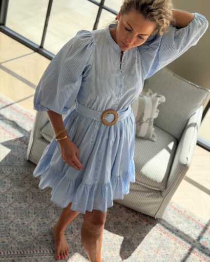 Helene Studios Mya Dress -Stripet sommerkjole dame