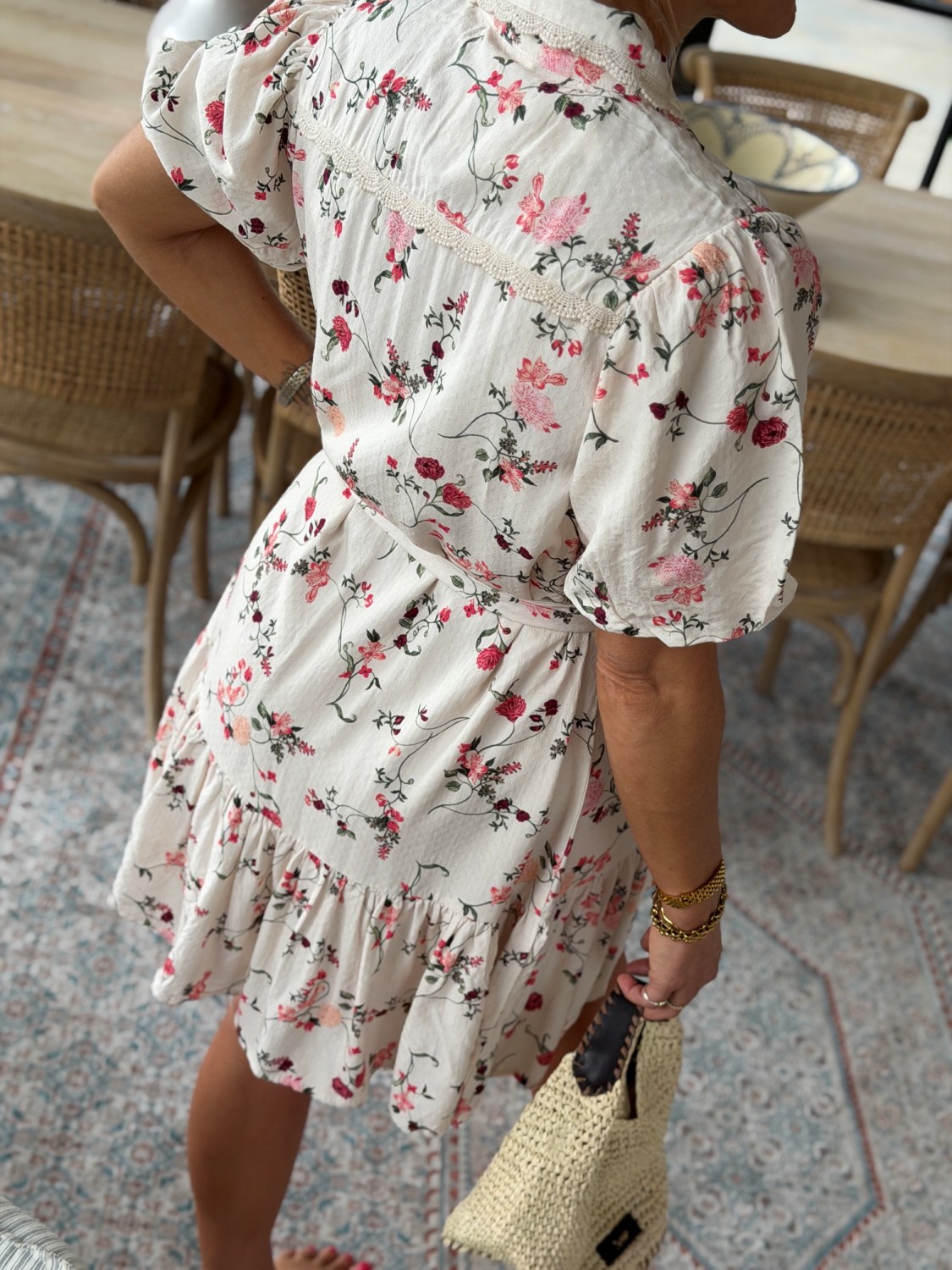YAS Tilera Shirt Dress Botira Print - Sommerkjole i viskose med blomsterprint