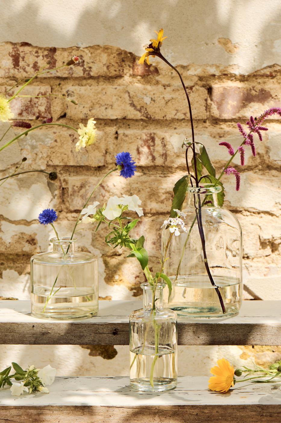 Ib Laursen Vase Anne Klart Glass H:13