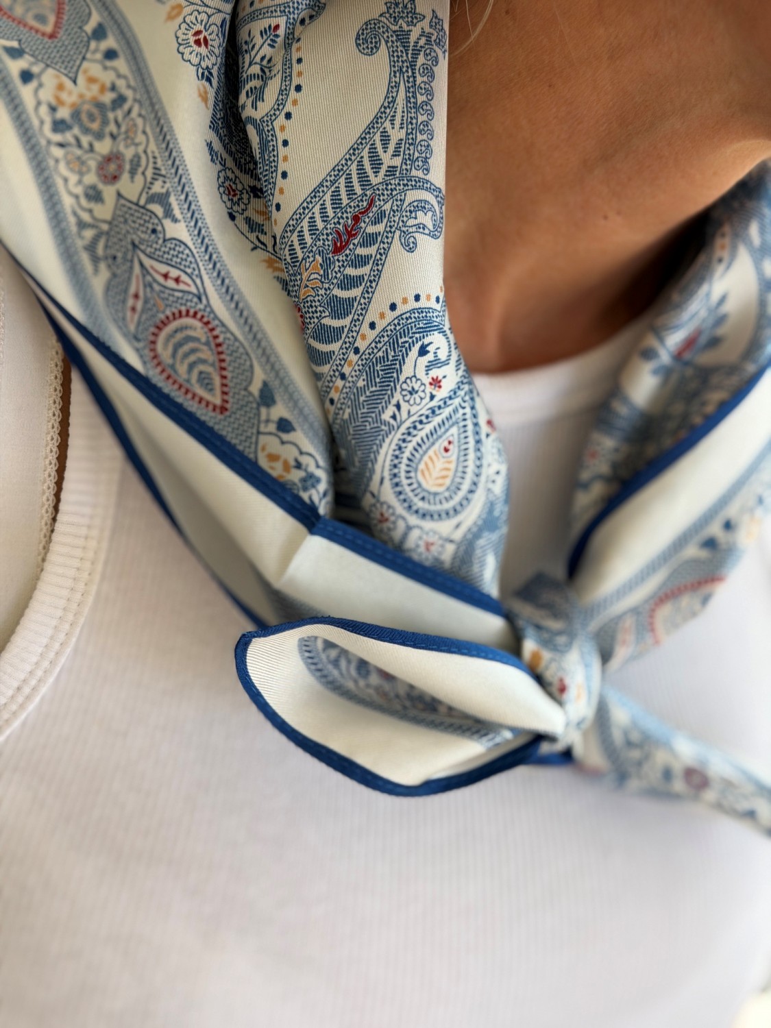 Nohr Studip Amina Silk Scarf 65x65
