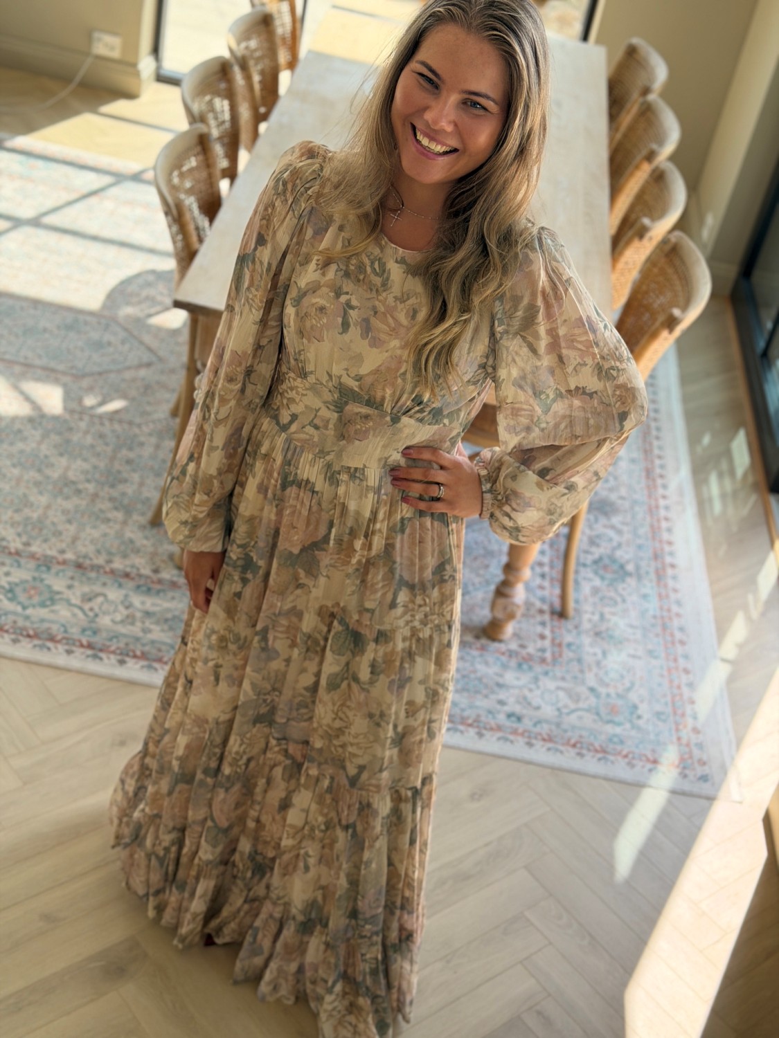 MissMaya Renee Maxi Vintage Mauve – kjole til bryllupsgjest