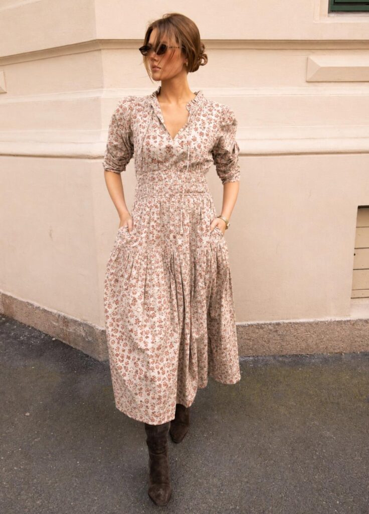 Miss Maya Madison Dress Rose Elegance