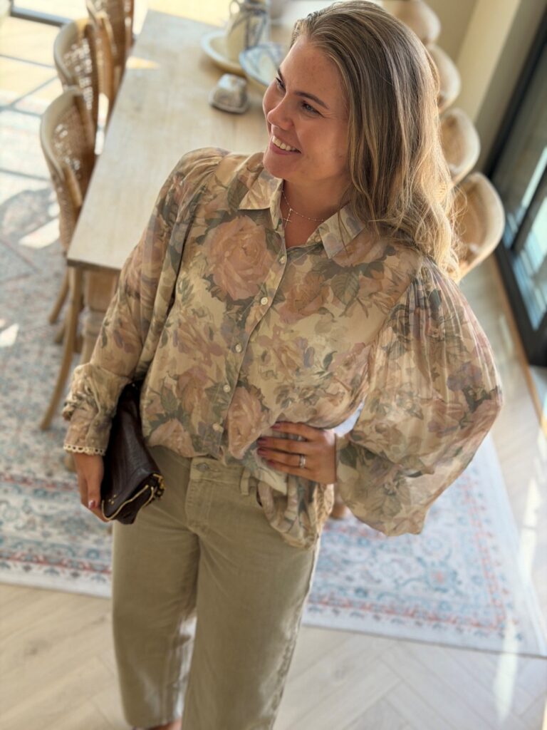 MissMaya Anaya Blouse Vintage Mauve – feminin viskosebluse