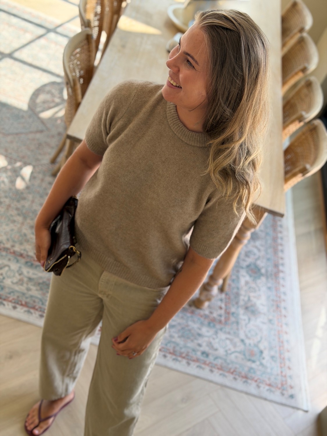YAS Johi Wool Blend Pullover – myk ull- og alpakkagenser