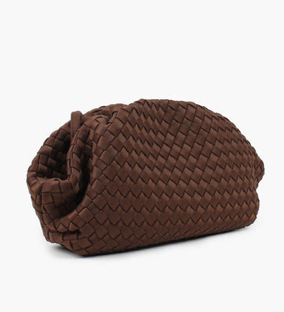 Nohr Annabel Neoprene Clutch Brown