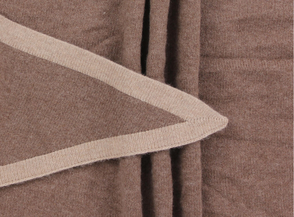 Nohr Lara Duo Triangle Scarf Dark Brown
