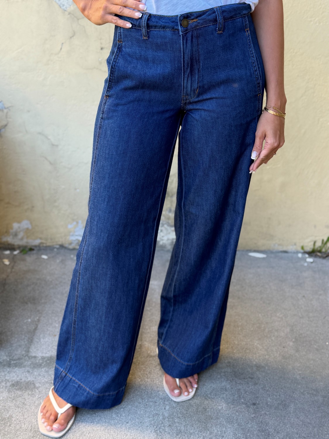 My Essential Wardrobe Hilma X-Wide Jeans 32 – Vide jeans i denimsett