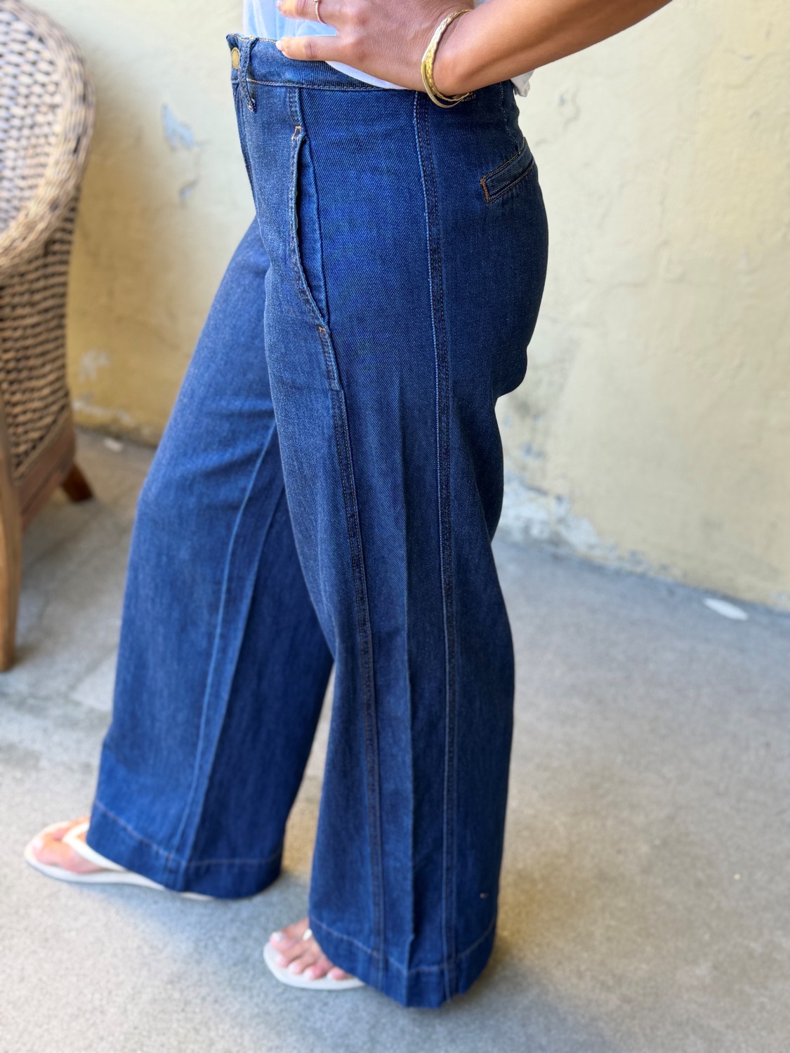 My Essential Wardrobe Hilma X-Wide Jeans 32 – Vide jeans i denimsett