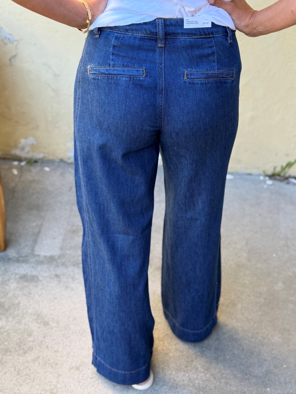 My Essential Wardrobe Hilma X-Wide Jeans 32 – Vide jeans i denimsett