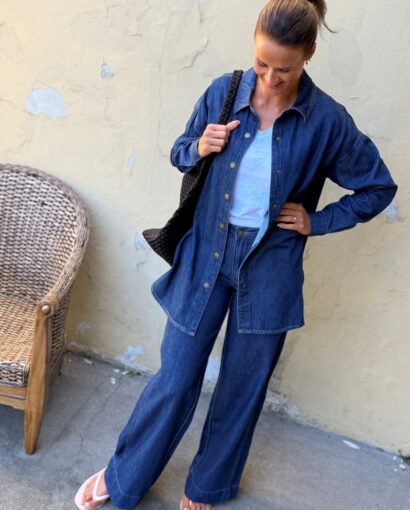 My Essential Wardrobe Hilma X-Wide Jeans 32 – Vide jeans i denimsett
