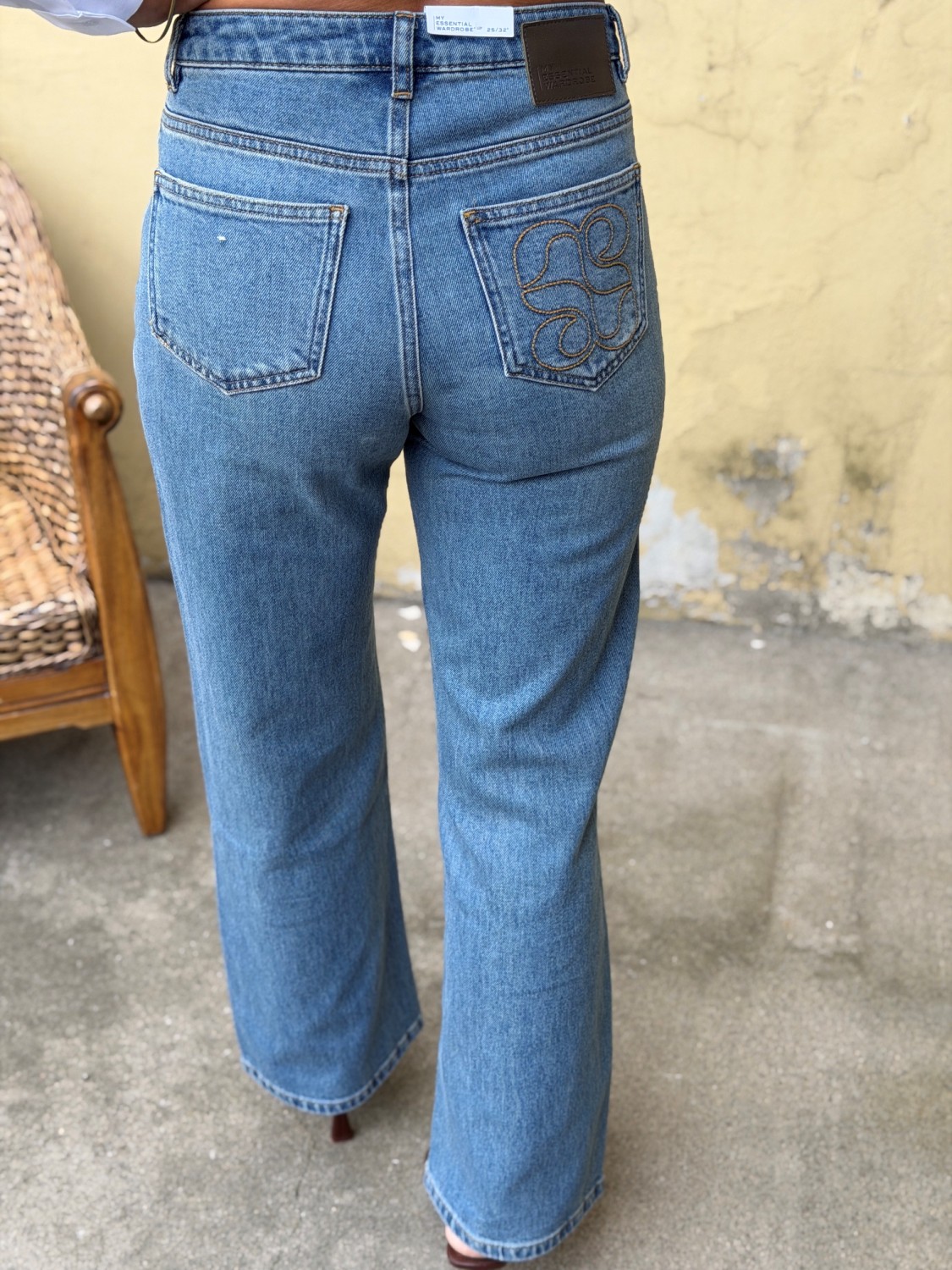 My Essential Wardrobe Louis Wide Limited 32 – Vide jeans i 100 % økologisk bomull