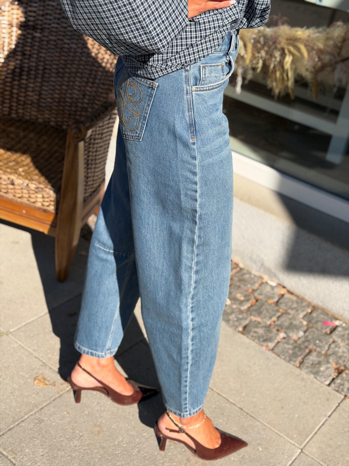 My Essential Wardrobe Hottie Barrel Limited 29 – Barrel jeans til dame