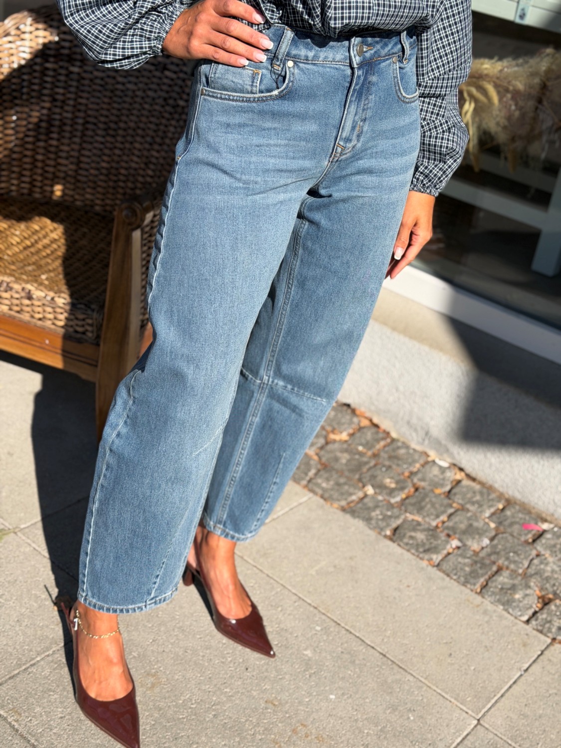 My Essential Wardrobe Hottie Barrel Limited 29 – Barrel jeans til dame
