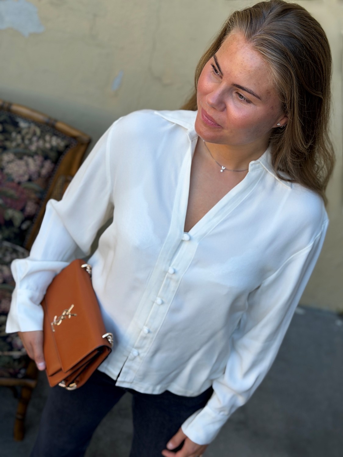 Selected Femme Soler Relaxed Shirt – Feminin skjorte i 100 % viskose
