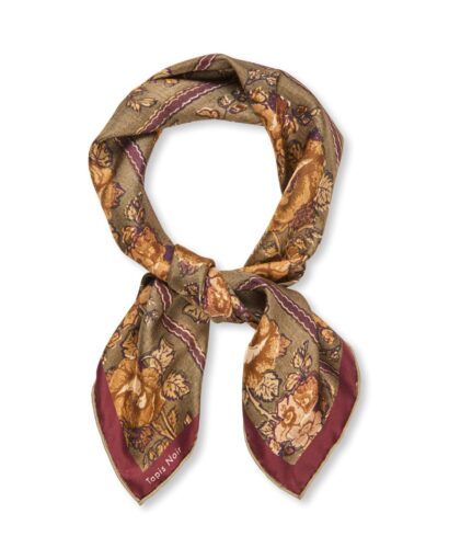 Tapis Noir Classical Small Gaia Scarf 67x67