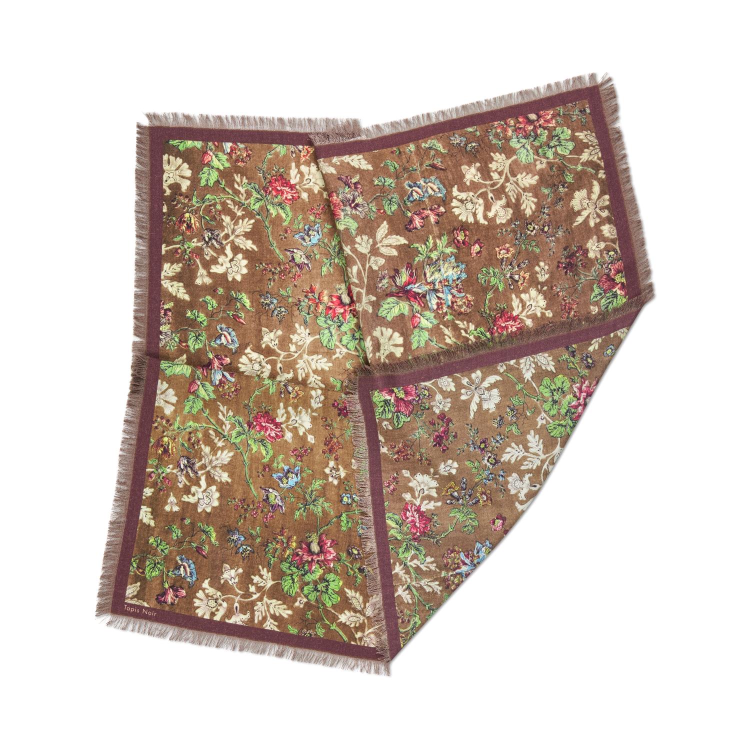 Tapis Noir Gladys Wool Scarf 67x67