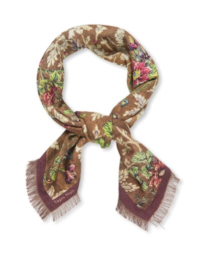Tapis Noir  Gladys Wool Scarf 67x67