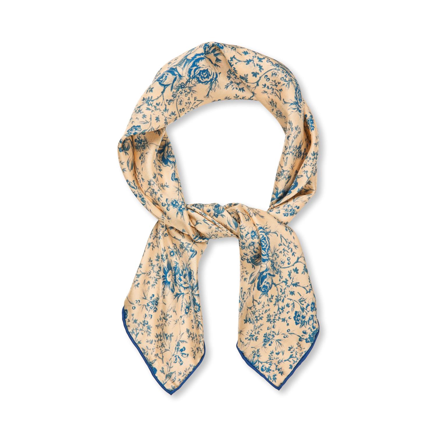 Tapis Noir Classical Small Gloria Scarf 67x67