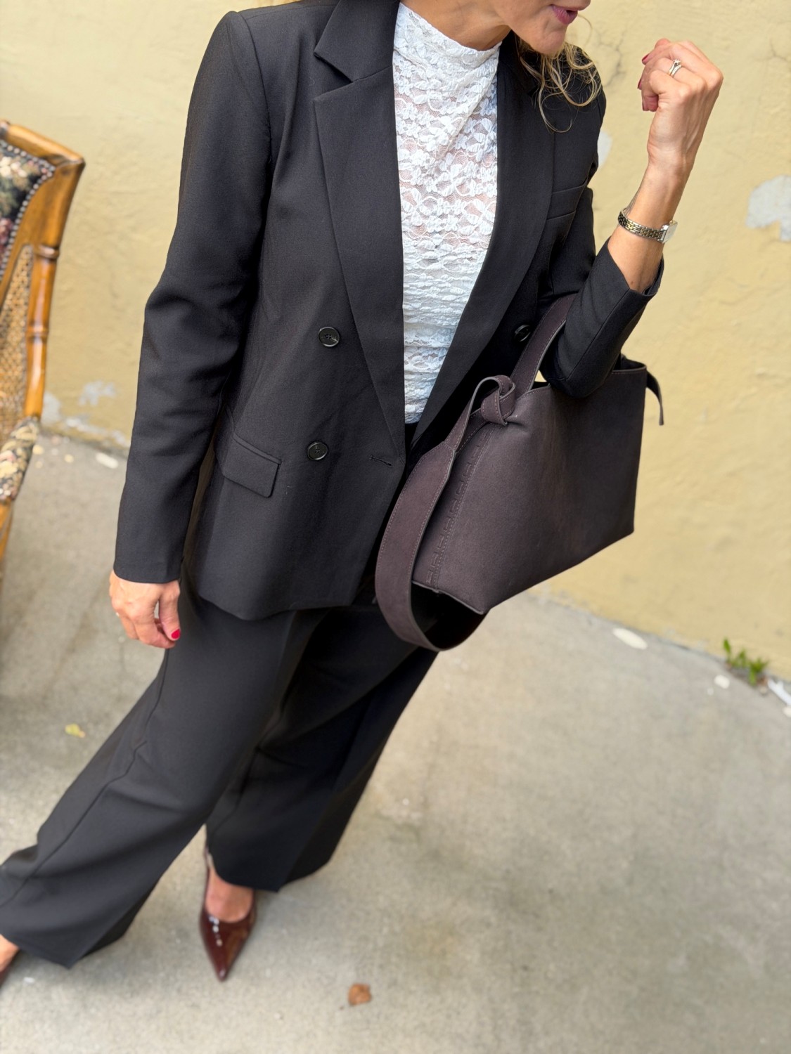 Grace & Mila Noix Blazer – Dobbeltspent blazer med rett passform