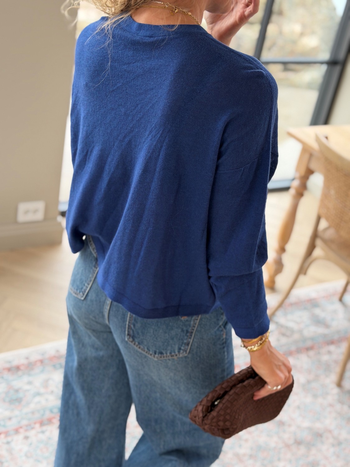 American Vintage Toima Ocean Melange – Myk bomullsgenser