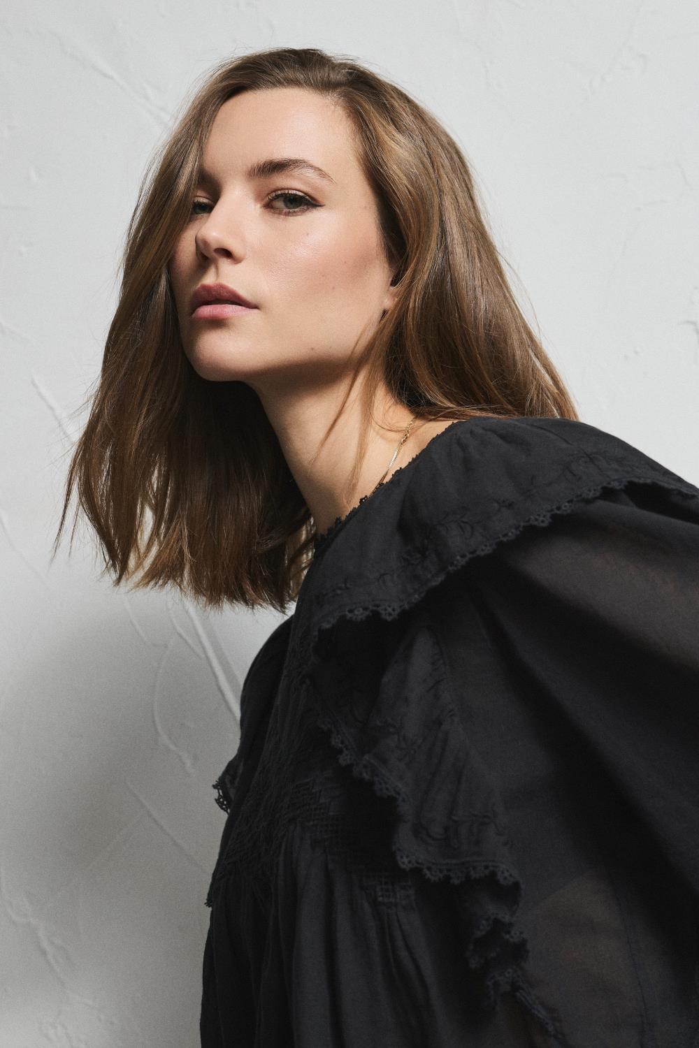 Pia Tjelta Victoria Blouse Black