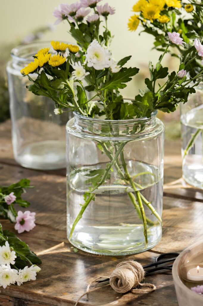Ib Laursen Glassvase H:27 Ø:19