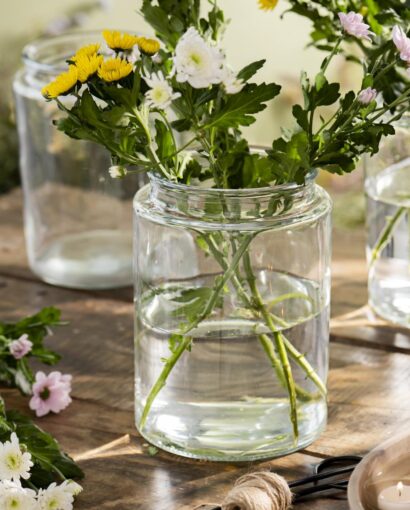 Ib Laursen Glassvase H:27 Ø:19