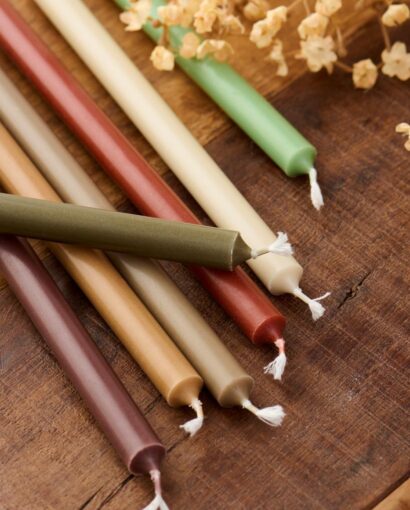 Ib Laursen Stearinlys Chocolate H:20 Ø:1,3