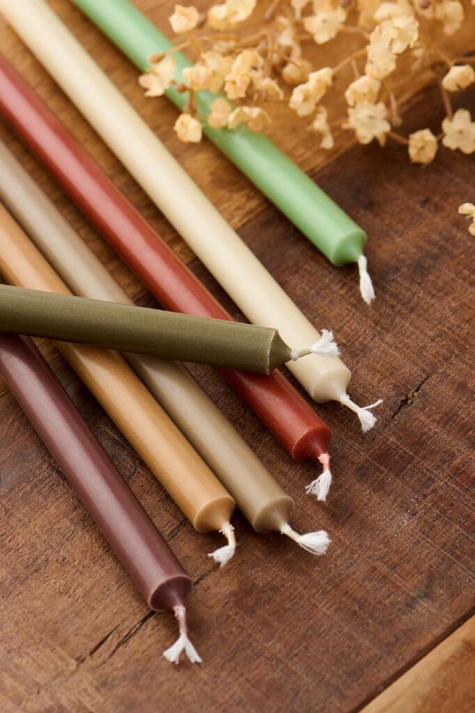 Ib Laursen Stearinlys Chocolate H:20 Ø:1,3