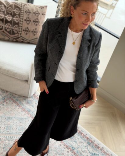 Close To My Heart Cameron Culotte Black – Sort culottebukse