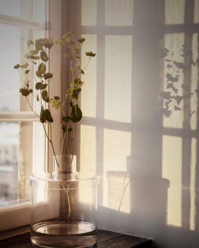 ERNST Stor Vase med Lokk – Dekorativ vase 26,5 cm